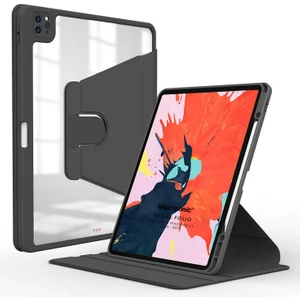 Apple iPad Pro 11 2021 3. Nesil Kılıf (A2377-A2459-A2301-A2460) Regal Folio Siyah