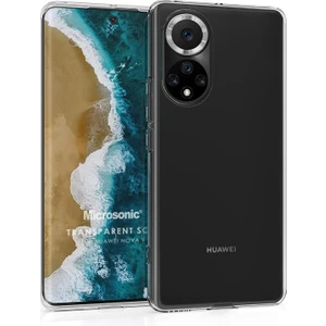 Huawei Nova 9 Kılıf Transparent Soft Beyaz