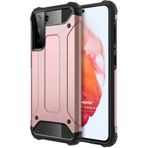 Samsung Galaxy S22 Kılıf Rugged Armor Rose Gold