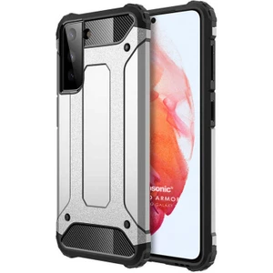 Samsung Galaxy S22 Kılıf Rugged Armor Gümüş