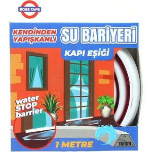 Kendinden Yapışkanlı Su Kesici Bariyer Duş, Kapı Eşiği, Mutfak Tezgahı 1mt