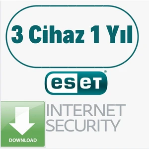 Internet Security 3 Cihaz 1 Yıl - Dijital Kod