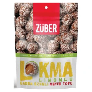 Lokma Limonlu Badem Ezmeli Meyve Topu
