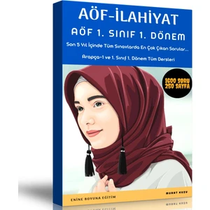 Enine Boyuna Eğitim AÖF- Ilahiyat 1. Sınıf 1. Dönem Tüm Dersler