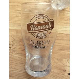 1 Adet 50CC Bomonti Filtresiz Bira Bardağı
