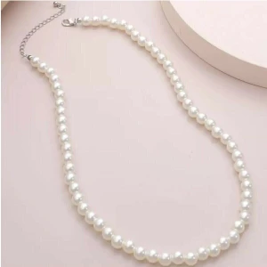 Lolipop Style Zarif Inci Kolye Ayarlanabilir 45 cm