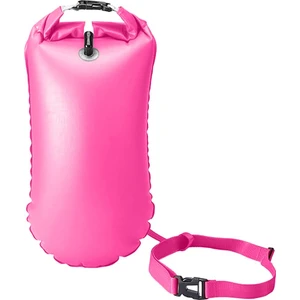 Yüzme Şamandıra Şamandıra Güvenlik Çantası Şişme Açık Su Açık Kuru Yaşam Kemer 20L Pembe 27X63 cm (Yurt Dışından)