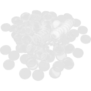 100 Adet Temizle Yuvarlak Kılıf Sikke Kapsül Konteyner Kutusu Saklama Sikke Tutucu 21MM (Yurt Dışından)