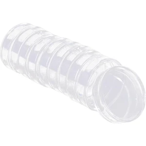 10 Adet Plastik Sikke Kapları Yuvarlak Para Kılıfı Kapsül Kutuları Tutucu 70MM (Yurt Dışından)