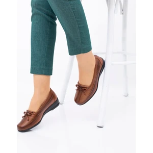 The Hope Shoes Kadın Tam Deri Taban Günlük Anne Ayakkabısı