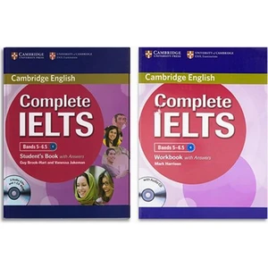 Cambridge University Press Complete IELTS Bands 5-6.5 (B2) Student's Book+Workbook With Answers With CD-Rom+Audio CD
