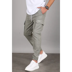 Gri Kargo Cep Jogger Pantolon 5437