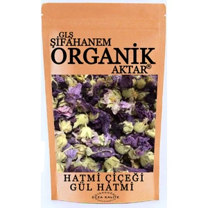 GLŞ Şifahanem Organik Aktar Gül Hatmi Hatmi Çiçeği 50 gr Tane