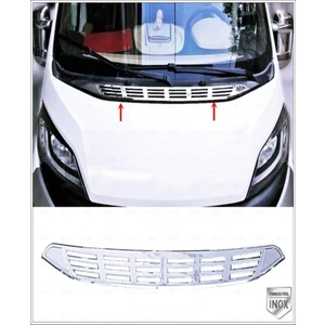 Fams Otomotiv Citroen Jumper Krom Kaput Havalandırma Çerçeve 2014> Paslanmaz Çelik