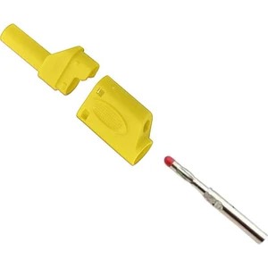 4mm Korumalı Sarı Banana Jack - 10 Adet