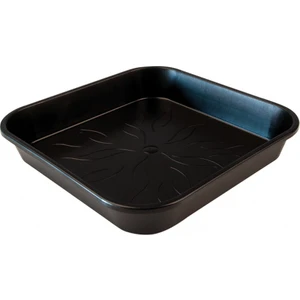 5 Adet Kare Saksı Tabağı 25 cm