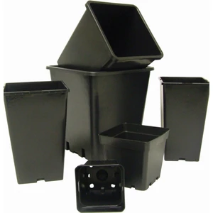 5 Adet Kare Üretim Saksısı 12 Litre