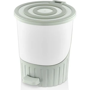 Dünya 1070 14 Lt Pastel Pedallı Çöp Kovası