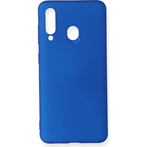 Unuk Samsung Galaxy M40 Kılıf Premium Rubber Silikon - Mavi