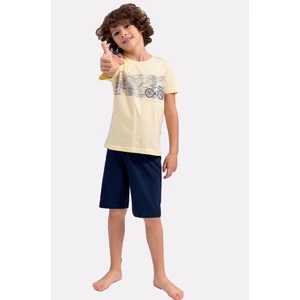 2715C Erkek Çocuk Yazlık Bermuda Pijama