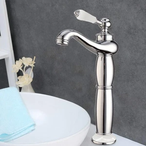 Yüksek Çanak Rustik Lavabo Bataryası Vintage KSL100
