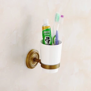 Diş Fırçalık Vintage Antik Pirinç