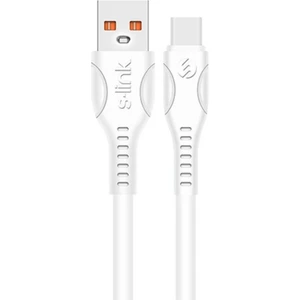 USB TYPE-C 3A 1.2m Şarj ve Data Kablosu Beyaz
