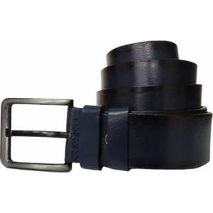 %100 Deri Battal Çok Uzun Lacivert Kot Pantolon Kemeri 4.5cm