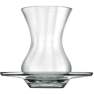 Paşabahçe Emirgan Çay Bardağı ve Tabağı Seti