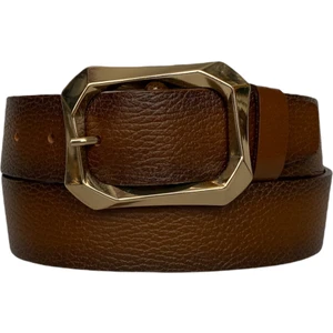 Deri, Gold Tokalı Tosado Kadın Kot Kemeri 4 cm