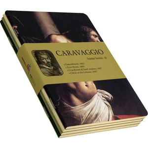 Caravaggio 4'lü Defter Seti 4  Saints Series Iı  Çizgisiz  64 Sayfa  14X21CM