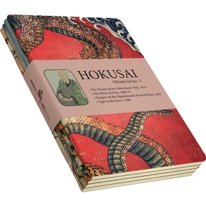 Hokusai 4'lü Defter Seti 5  Ghosts Series I  Çizgisiz 48 Sayfa  10,5X14CM