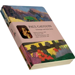 Paul Gauguin 4'lü Defter Seti  Technique And Style Series  Çizgisiz  64 Sayfa  10,5X14CM