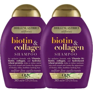 Biotin & Collagen Şampuan 385 ml X2 Adet