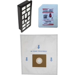 Pro Fresh & Clean Arçelik S 4210 Green Power Uyumlu Filtre Seti +  Toz Torbası