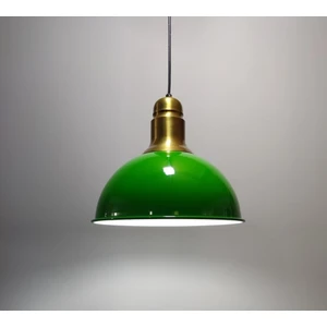 modern,rustik,vintage mutfak,oda,cafe,oteller için yeşil 1xe27 metal sarkıt avize çap:30cm