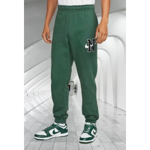 Amor Man Büyük Beden %100 Pamuk  Baskılı Tam Kışlık Çift Cep Dış Mekan Erkek Eşofman Altı