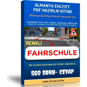 Enine Boyuna Eğitim Almanya Ehliyet Pdf Hazırlık Kitabı