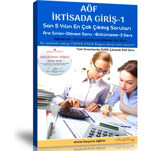 Enine Boyuna Eğitim AÖF Iktisada Giriş-1 (Çıkmış ve Çıkacak Sorular)