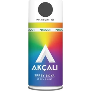Sprey Boya Parlak Siyah Akçalı 326 Ral 9005