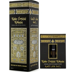Kabe Örtüsü Kokusu Sprey 400 ml ve Kabe Örtüsü Esansı 3ml