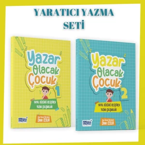 Yaratıcı Yazma Seti: Yazar Olacak Çocuk 1-2 - Dilek Cesur