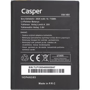Via V6X Uyumlu Batarya Pil 2820 mAh