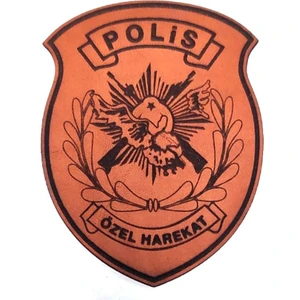Seyhan Askeri Malzeme  Polis Özel Harekat Deri Peç- Arma - Patch