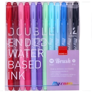 Dong-a Donga My Color2 Çift Taraflı Brush Kalem 12'li Set