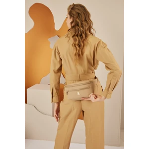 Pierre Cardin Toprak Kadın Bel Çantası 05PO22Y1542-P Tp