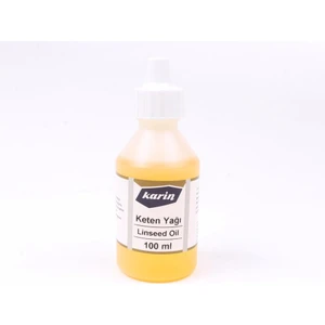 Kenz Keten Yağı Resim Yağı 100 ml  Şişe