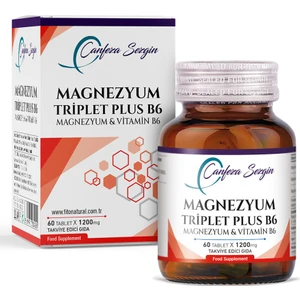 Canfeza Sezgin Magnezyum Triplet Plus B6 Magnezyum & Vitamin B6