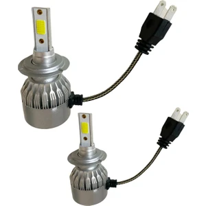 8000K Beyaz Ekt Ledsper LED Xenon Şimşek Etkili(Led Far Ampulü) H7