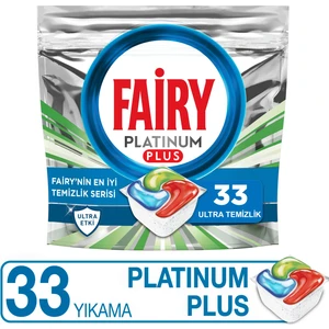 Platinum Plus Ultra 33'lü Bulaşık Makinası Deterjanı Tableti / Kapsülü